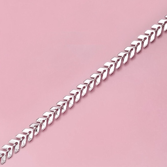 🔴𝟭𝟬/$𝟮𝟱🔴NEW Fishbone Chain Simple Anklet - Picture 3 of 15